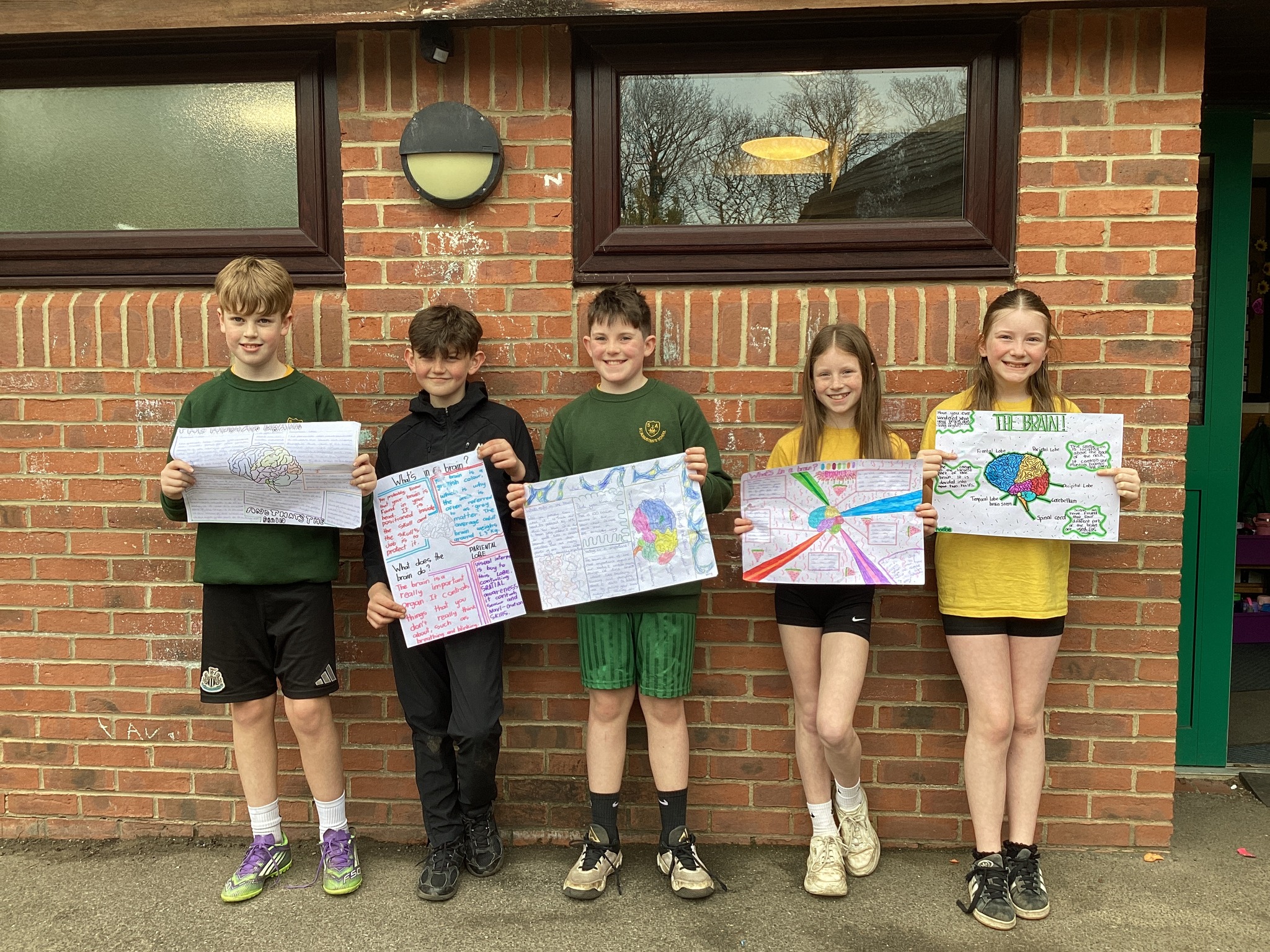 St Augustine's pupils showcasing their amazing work around neurodiversity