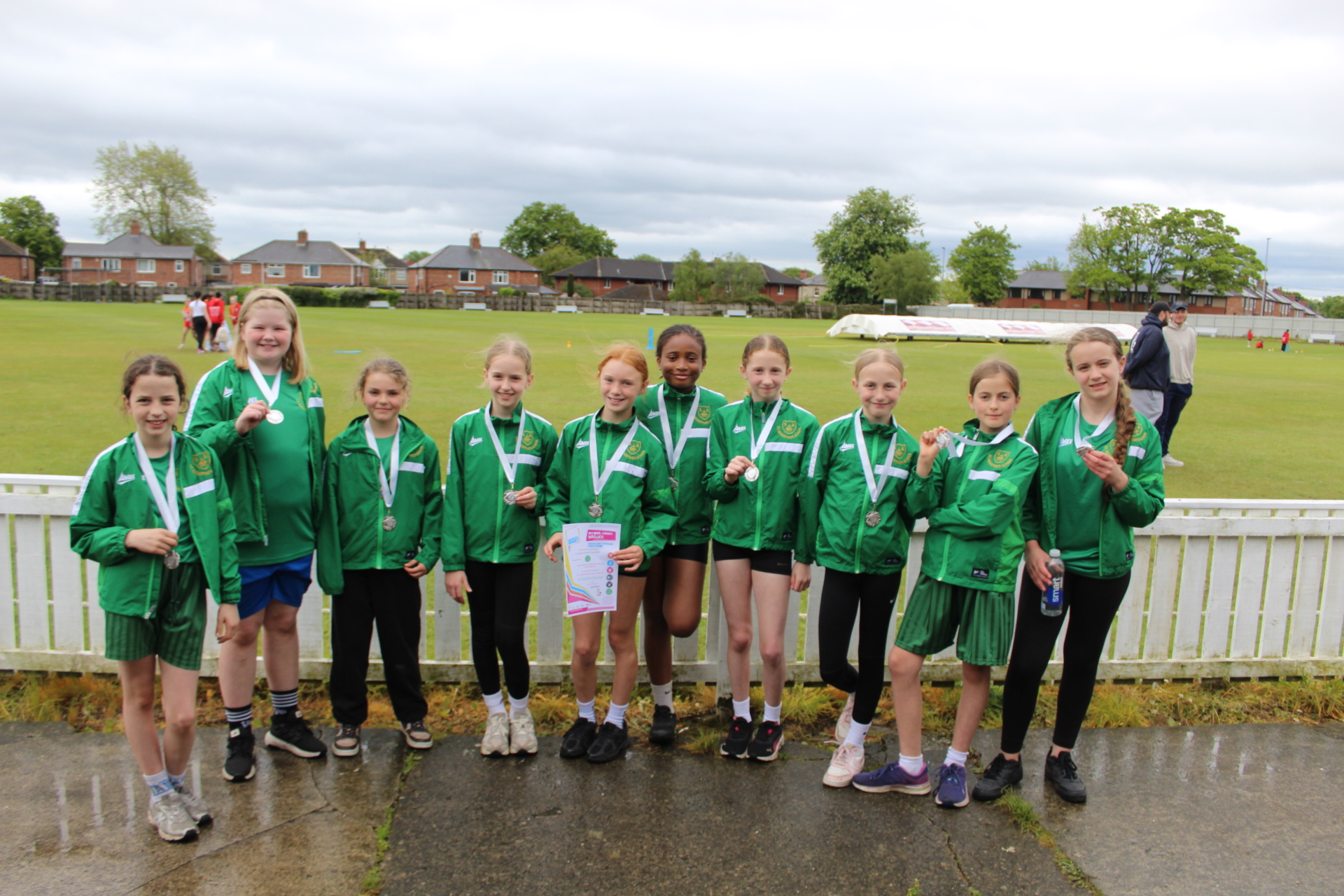 Image of Silver Success: Girls’ Cricket Team Shine