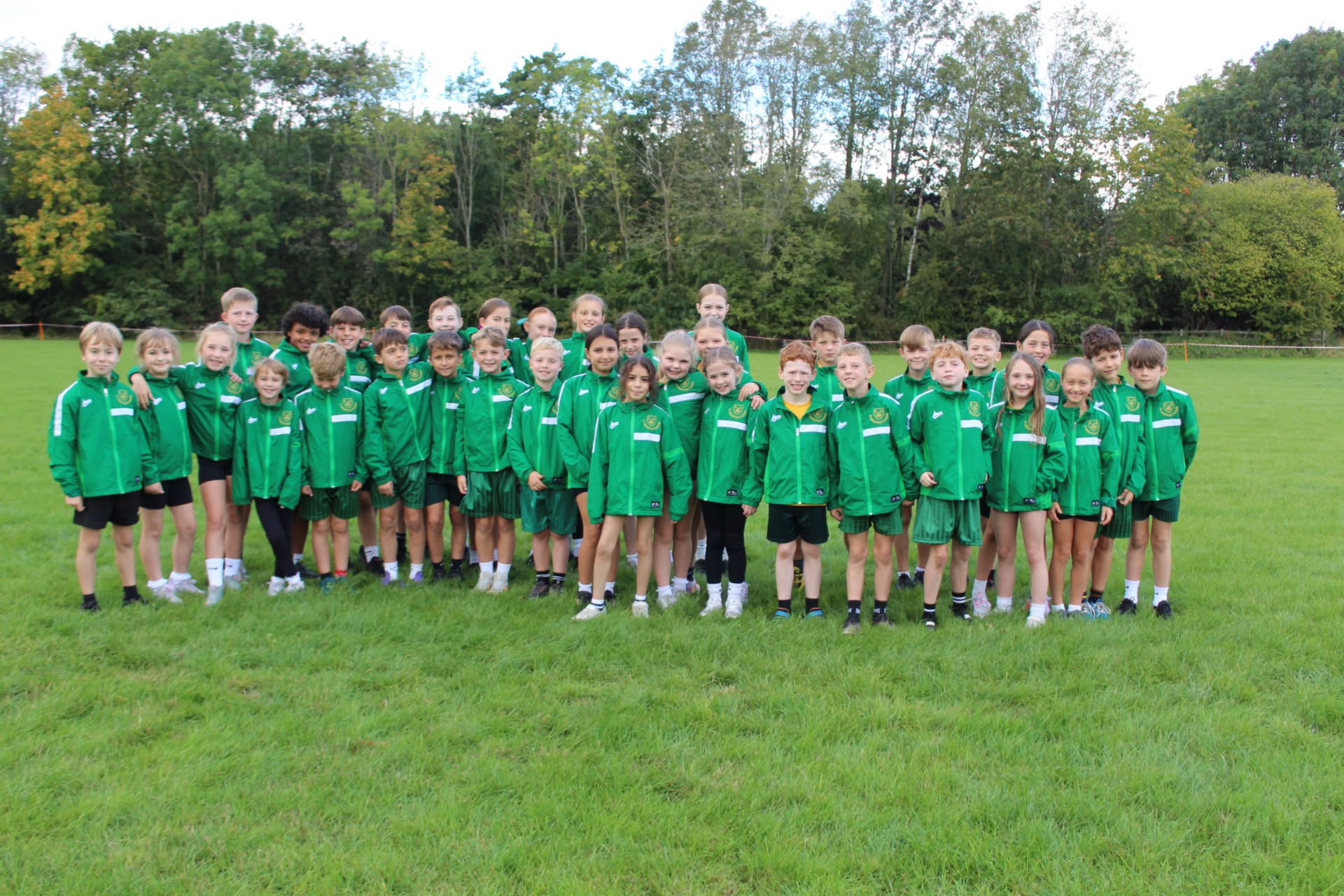 Pupils during the Cross Country competition representing St Augustine's