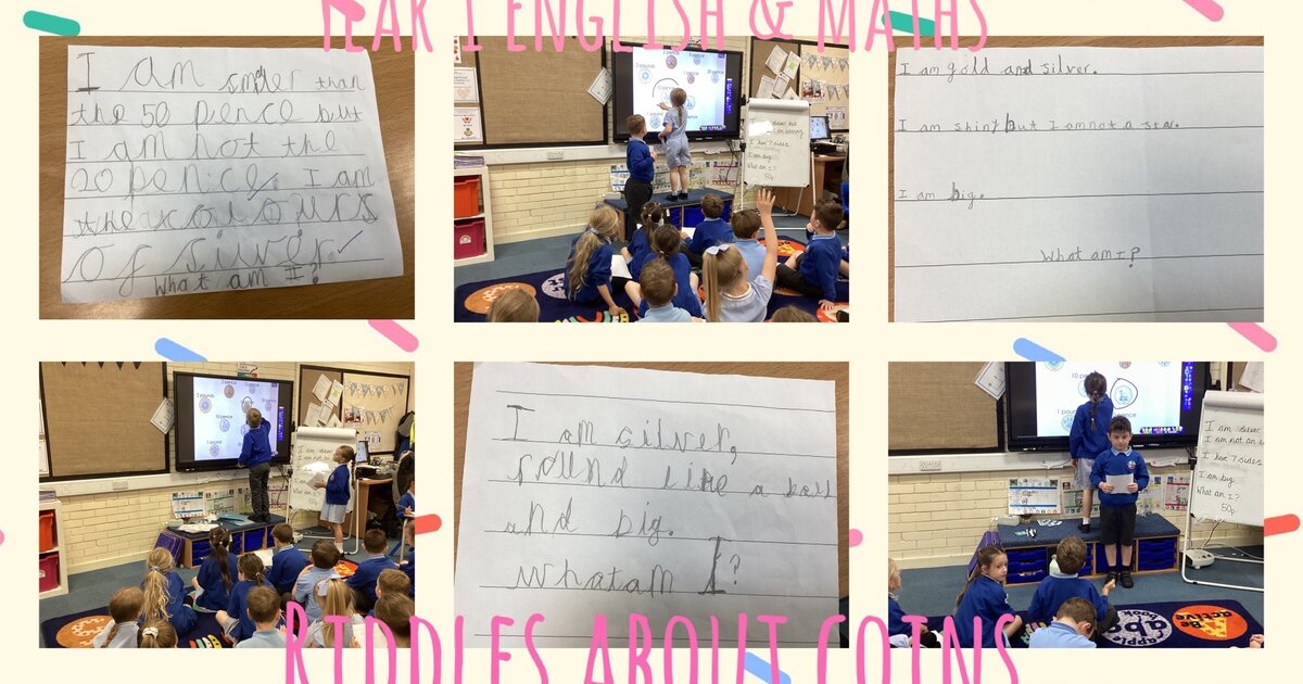 Year 1 Maths and English- Writing Riddles | St Barnabas Primary School ...