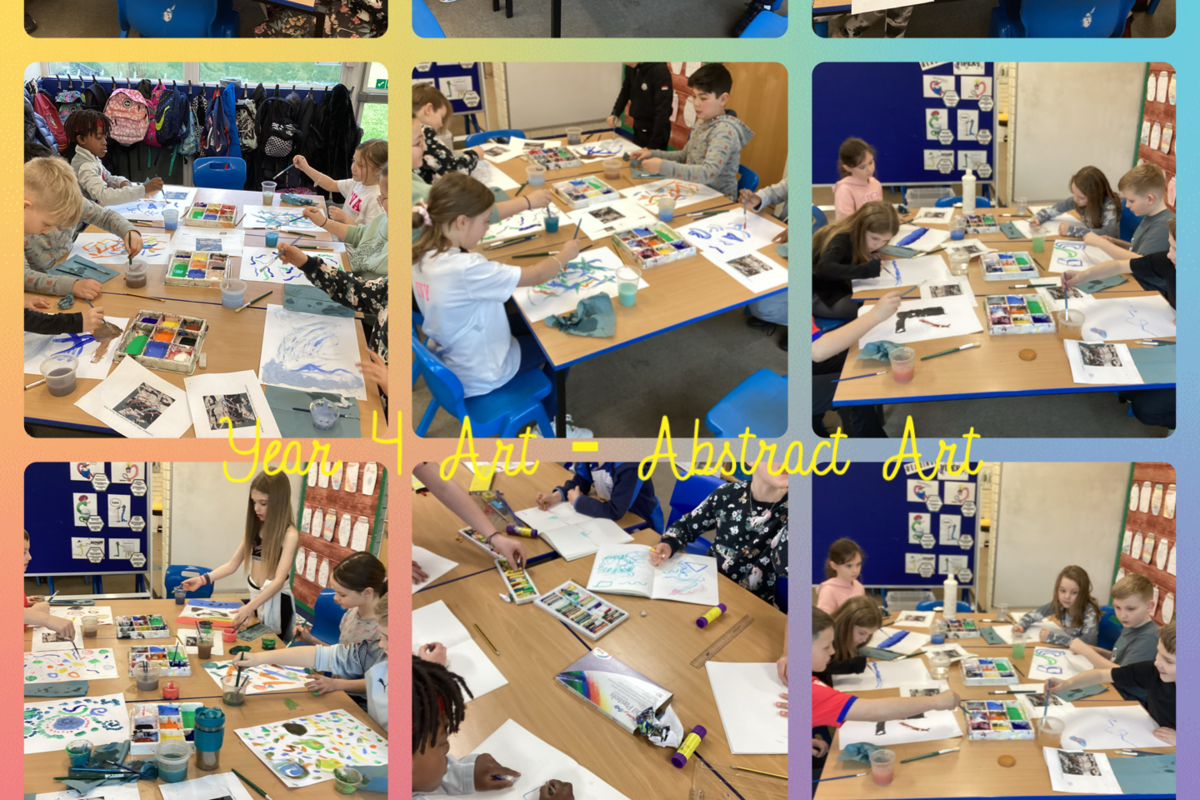 Year 4 Art - Analysing and Interpreting Abstract paintings | St ...