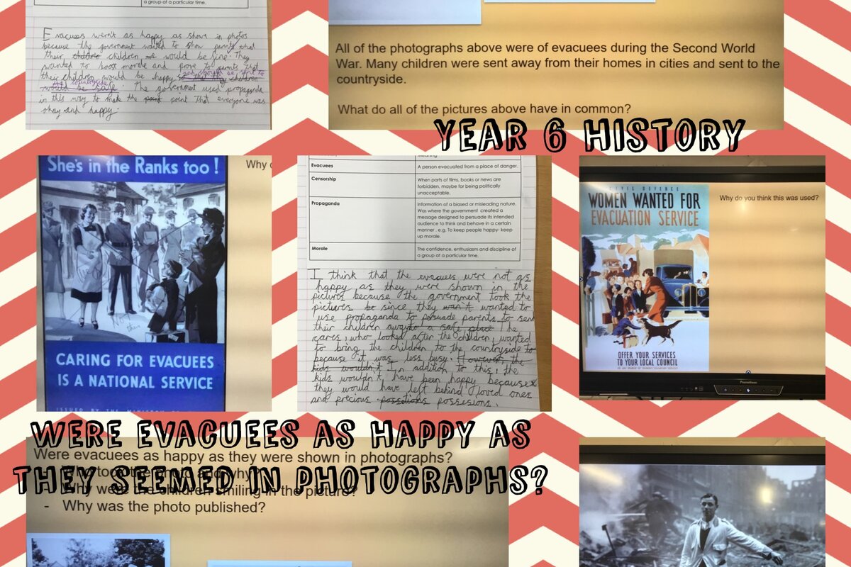 Year 6 History- Evacuees | St Barnabas Primary School, A Church of ...