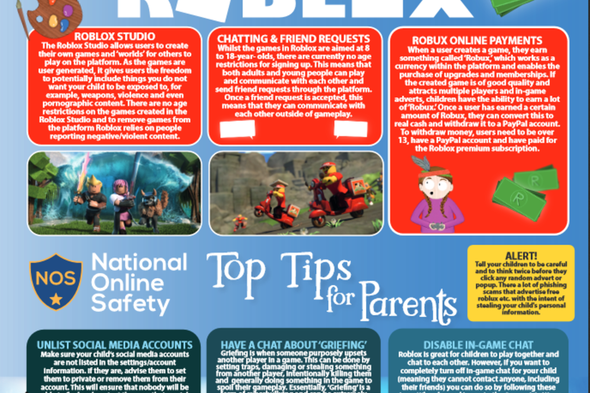 Roblox - What You Need To Know - Safer Schools