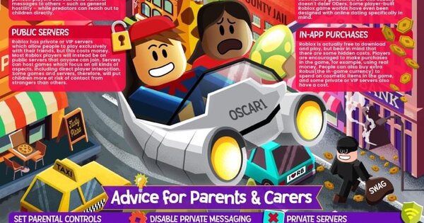 Online Safety: Roblox  St Barnabas Primary School, A Church of