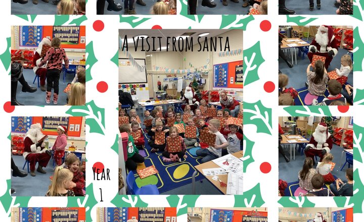 Image of Year 1-A visit from Santa!