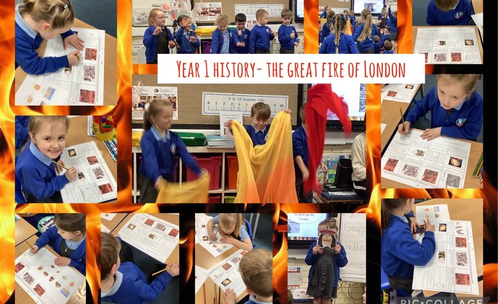 Image of Year 1- The Great Fire of London 