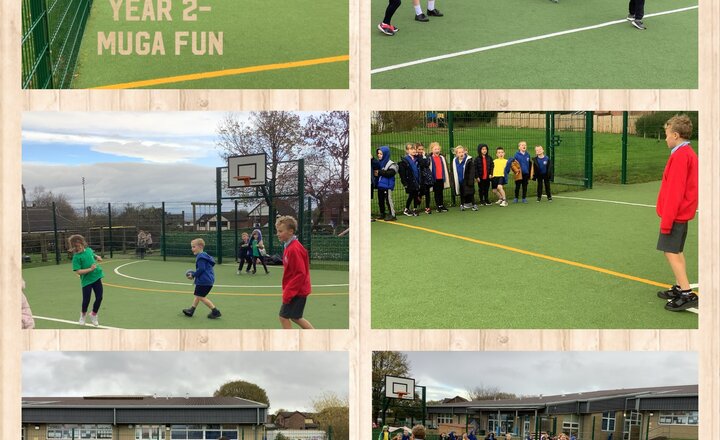 Image of Year 2- MUGA fun!