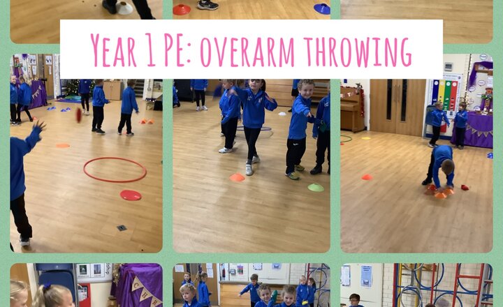 Image of Year 1 PE: Overarm Throwing