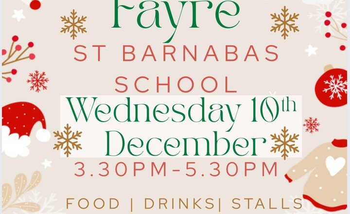Image of FOSB Christmas Fayre 2025