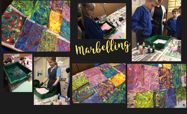 Image of Marbling - Year 5 