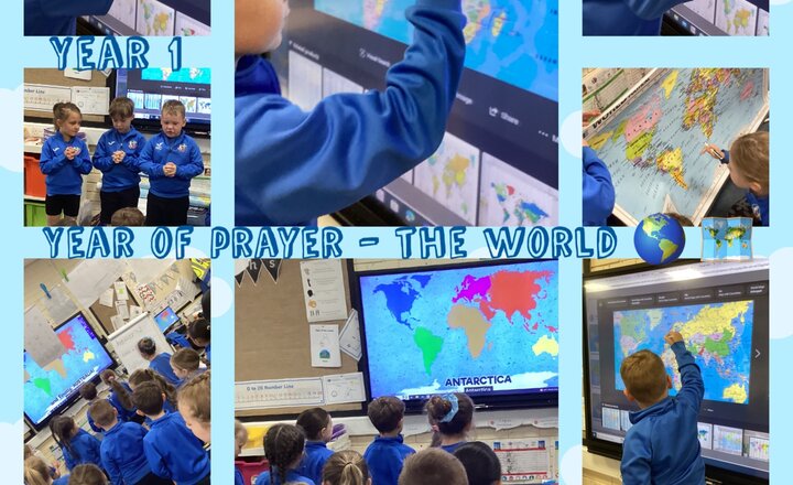 Image of Year 1- Year of Prayer- The World 