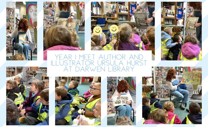 Image of Year 1 meet Author and Illustrator Ursula Hurst 