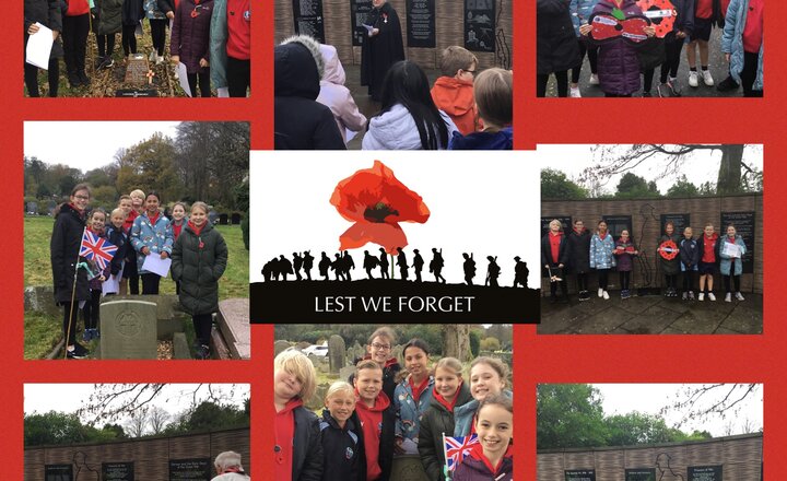 Image of Remembrance Service in Whitehall Cemetery 