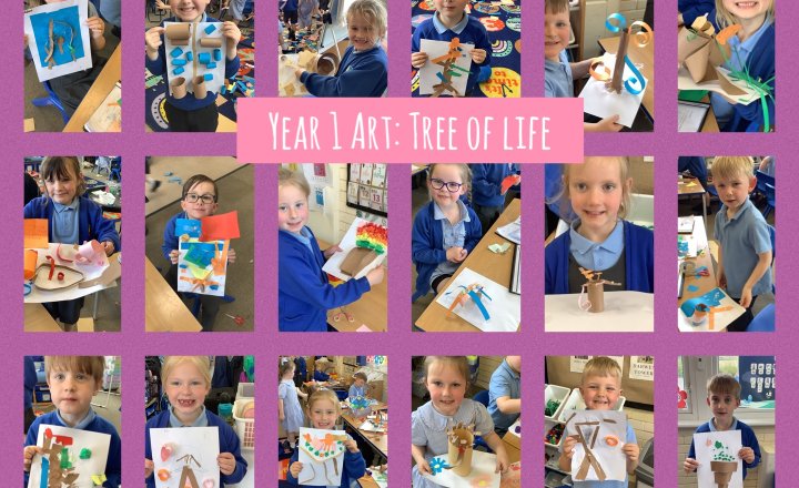 Image of Year 1 Art: Tree of Life