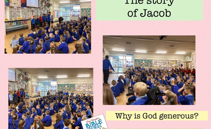 Image of Whole school Rev. Ben Worship 