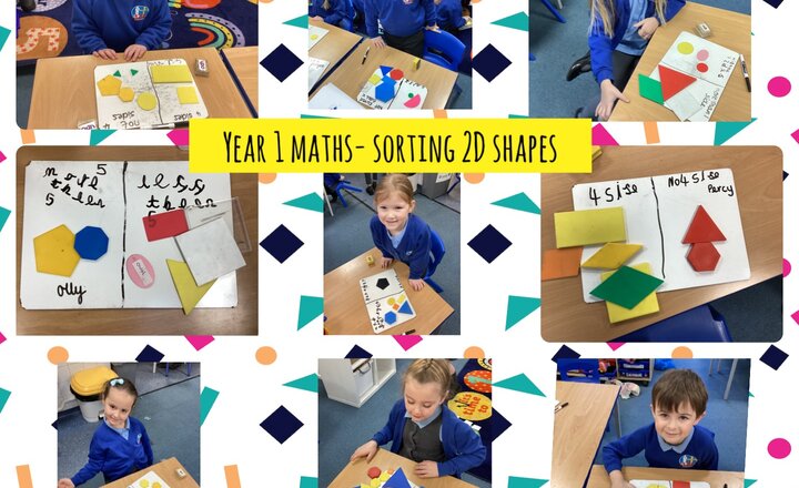 Image of Year 1 Maths- Sorting 2D Shapes 