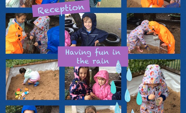 Image of Reception: Fun in the rain 