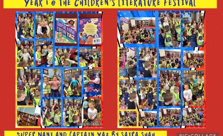 Image of Year 1 Attend the Children’s Literature Festival at Darwen Library 