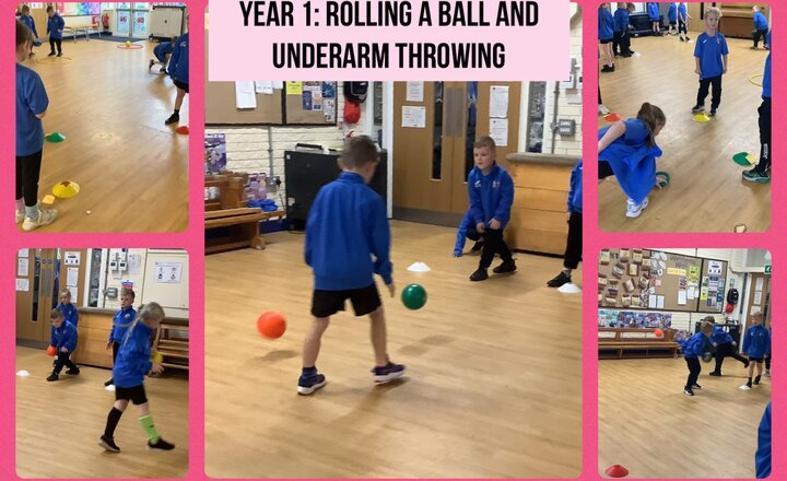 Image of Year 1 PE: Underarm Throwing and Rolling a Ball