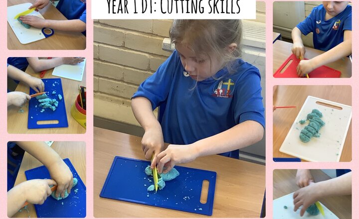Image of Year 1 DT: Cutting Skills