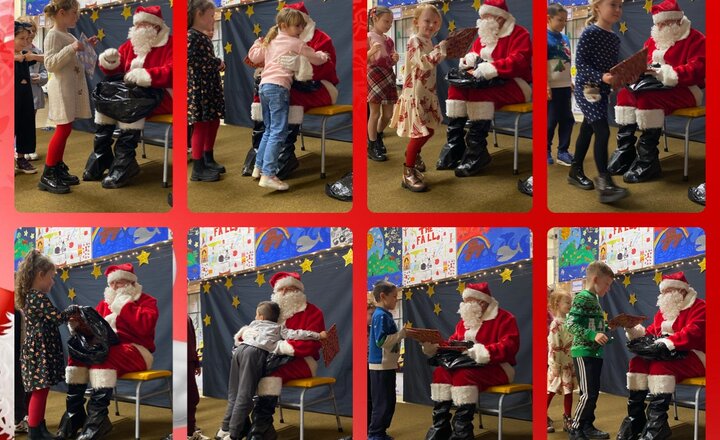 Image of Year 2- A Visit From Santa 