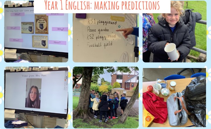 Image of Year 1 English: Making Predictions 