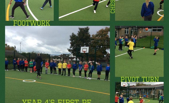 Image of Year 4 take on the MUGA