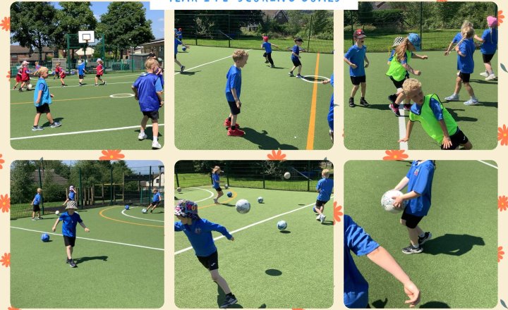 Image of Year 1 PE: Scoring Goals