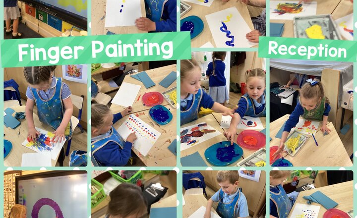 Image of Reception Art - Finger Painting