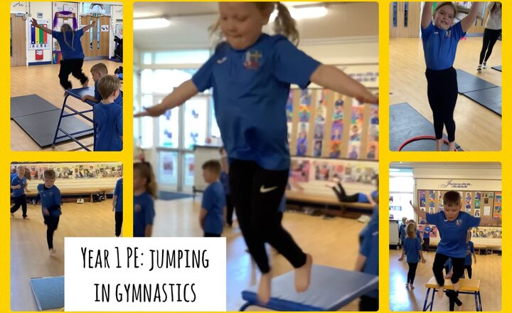 Image of Year 1 PE: Jumping In Gymnastics 