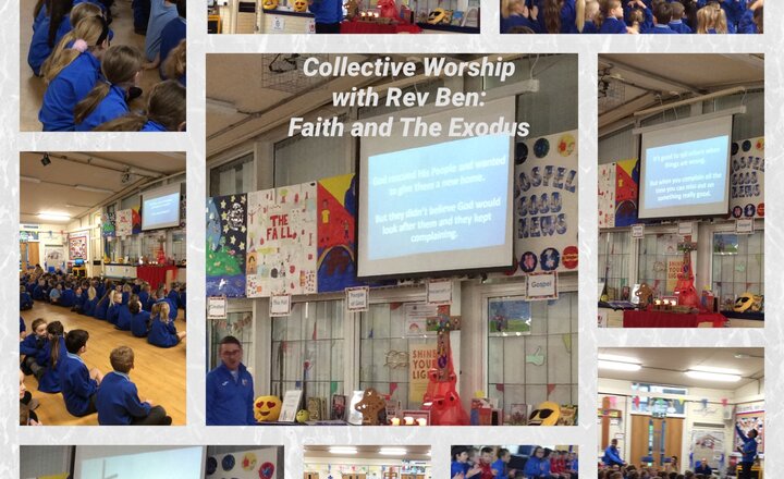 Image of Whole School Worship with Rev Ben