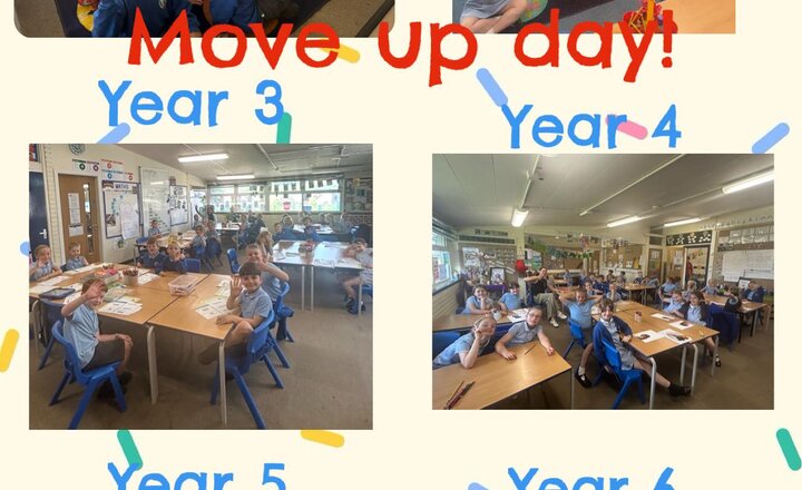 Image of Marvellous move up day!