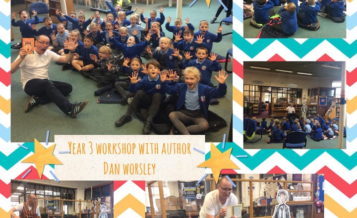 Image of Year 3 Darwen Library Visit 