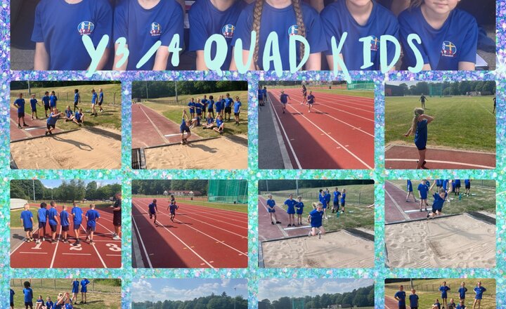 Image of QUAD kids Athletics at Witton Athletics Track BwD Schools