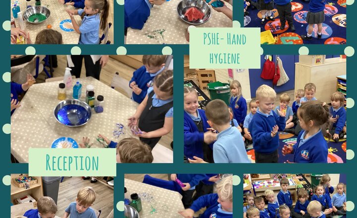 Image of Reception - PSHE - Hand hygiene 