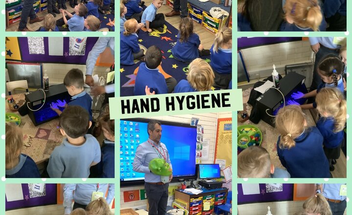 Image of Reception Hand Hygiene 