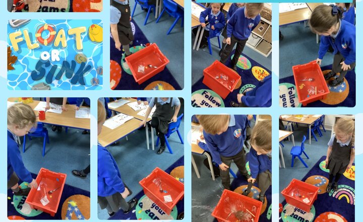 Image of Year 1 Science- Floating and Sinking 