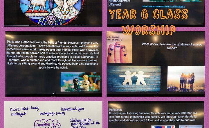 Image of Year 6 Class Worship