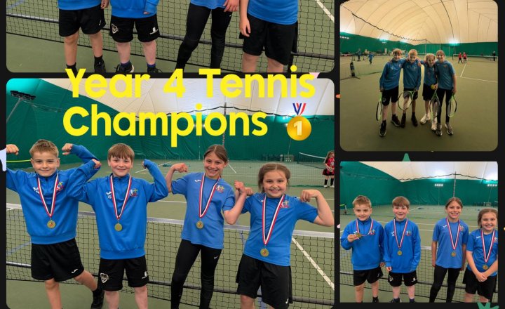 Image of Year 4 Tennis Winners