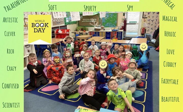 Image of World Book Day in Year 1