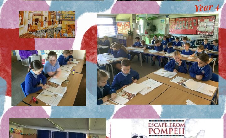 Image of Escape to Pompeii - English -Year 4