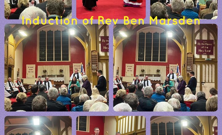 Image of Induction of Rev Ben Marsden 