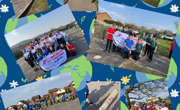 Image of Receiving The Commonwealth Games Baton