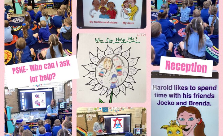 Image of Reception PSHE - Who can I ask for help?