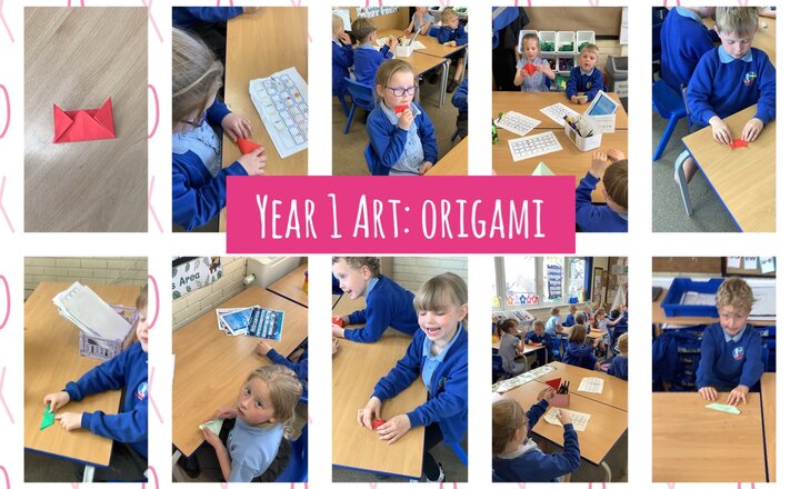 Image of Year 1 Art: Origami