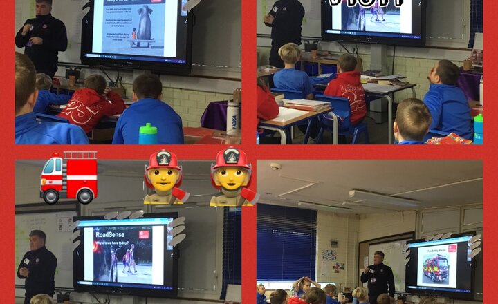 Image of Year 6 - Fire Service Visit