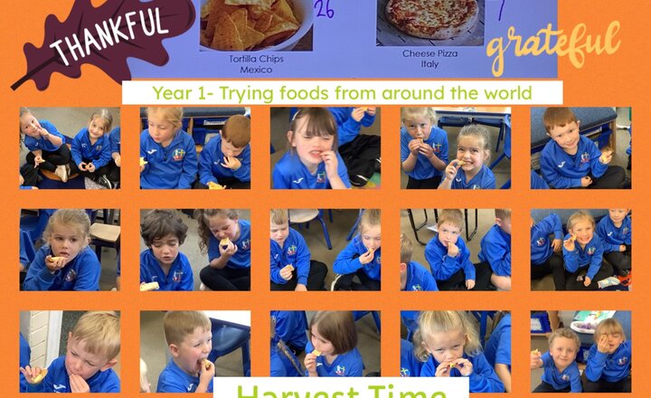 Image of Year 1 RE- Trying Foods From Around The World