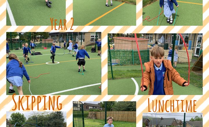 Image of Year 2- Lunchtime MUGA session.