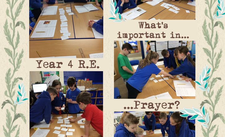 Image of Year 4 - Prayer work