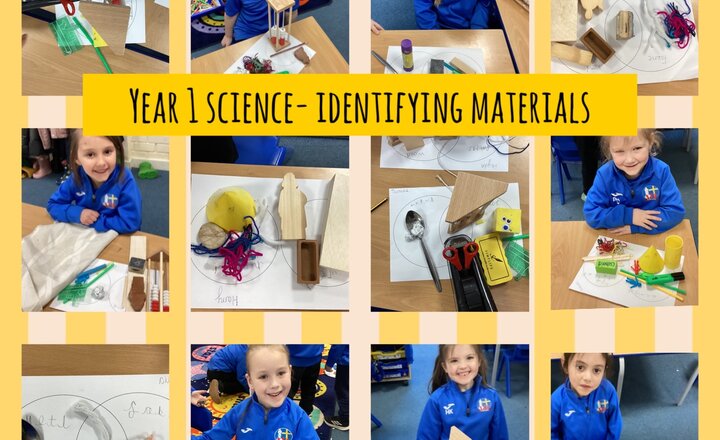 Image of Year 1 Science- Identifying Materials 